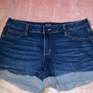 Selling a pair of blue shorts from Ana